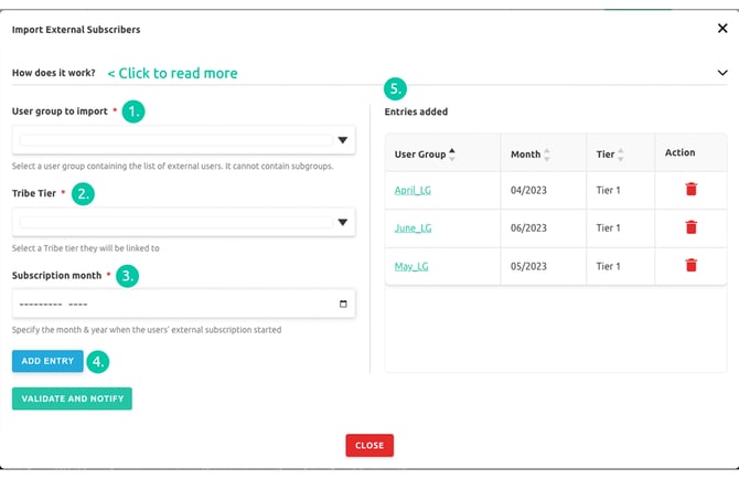 Subscriber Importer Tutorials